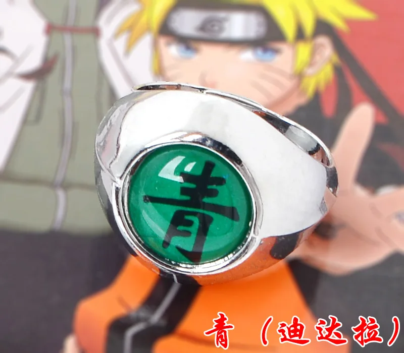 10 видов стилей Фигурки игрушки наруто акацуки кольца Sasori Itachi Hidan Deidara Pein