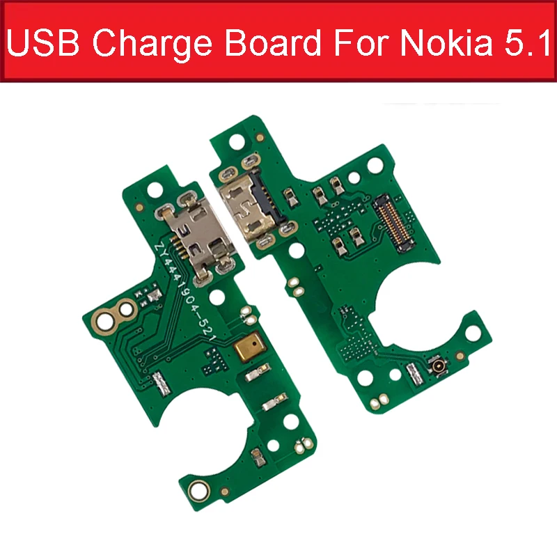 Charger USB Jack Board For Nokia 2 2.1 3 3.1 Plus 5 5.1 6 6.1 7 7.1 Plus 8 Charging USB Port Board Module Replacement Parts