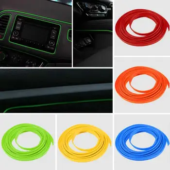 

5M Car Interior Moulding Decorative Strip Flexible For Audi A3 A4 B8 B6 A6 C6 A5 B7 Q5 C5 8P Q7 TT C7 8V A1 Q3 S3 A7 B9 8L A8 80