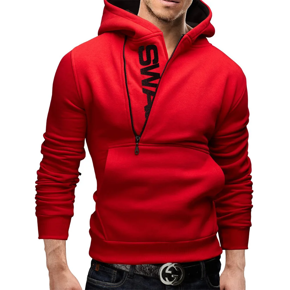 HOT SALE!2018 New fashion mens hoodies long sleeve Pullover hoodies ...