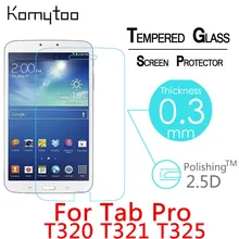5 шт. 9 H взрывозащищенные закаленное Стекло для Samsung Galaxy Tab Pro T320 T321 T325 8.4" плёнки ясно Экран защитную крышку