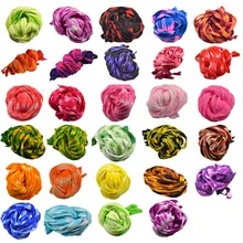 Двухцветные нейлоновые Цветочные материалы чулки материал для изготовления цветов домашний декор шелковые цветы оптом украшения и венки аксессуары