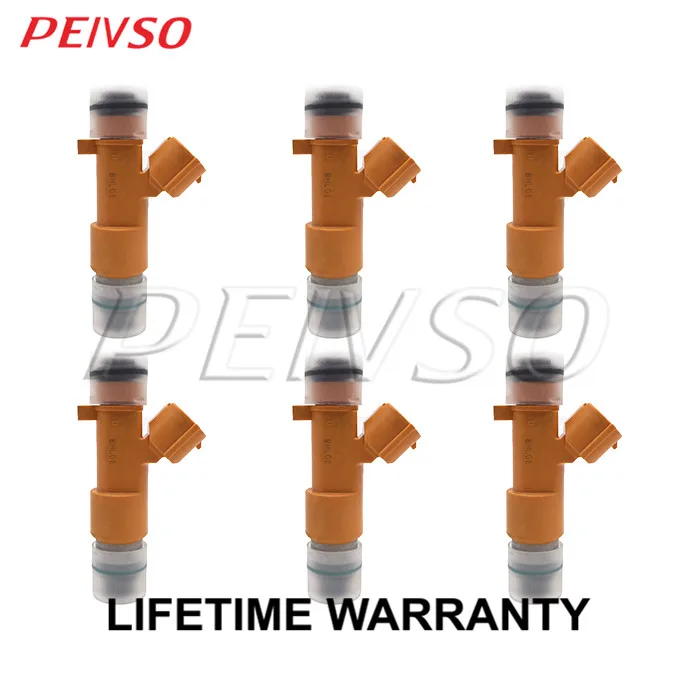 6x 16600 EY00A FJ1016 fuel injector for INFINITI&NISSAN EX70 / FX70