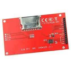 Модуль 2,8x320 SPI TFT lcd Сенсорная панель с серийным портом 240