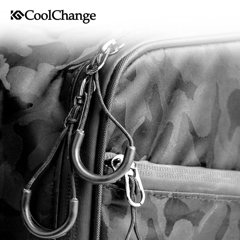 Водонепроницаемая велосипедная сумка CoolChange переносная на заднюю стойку