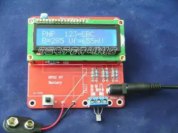 

Mega328 chip 1602 LED Transistor Tester Diode Triode Capacitance ESR LCR Meter MOS PNP NPN