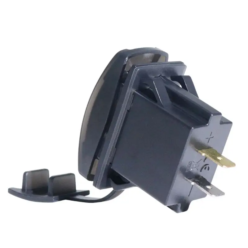  DIY Dual USB Quick Charge 30 LED Schnelle Ladegerät Power Adapter für 12 V/24 V Auto Boot Motorrad 