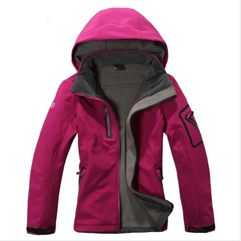 Топ 2016 куртка женская softshell На флисовой подкладке софтшелл туризм отдых на