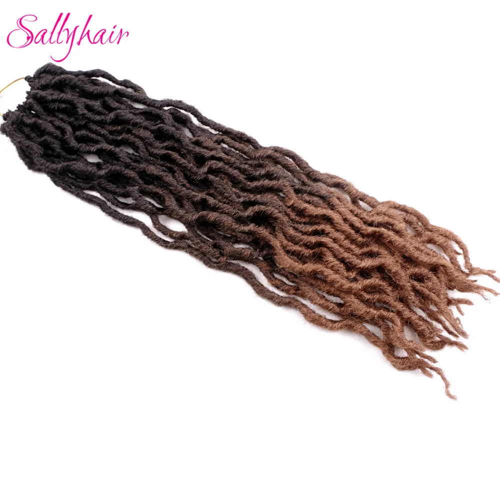 Sallyhair Crochet Braids Hair Synthetic Faux Lock Curly  (17)