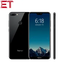 Совершенно мобильный телефон Honor 9i 5,8" смартфон 4 Гб ОЗУ 128 Гб ПЗУ Kirin 659 Deca Core Распознавание отпечатков пальцев на весь экран