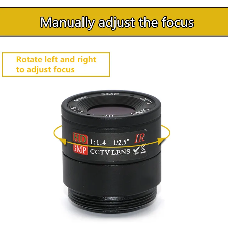 Manually adjust the focus