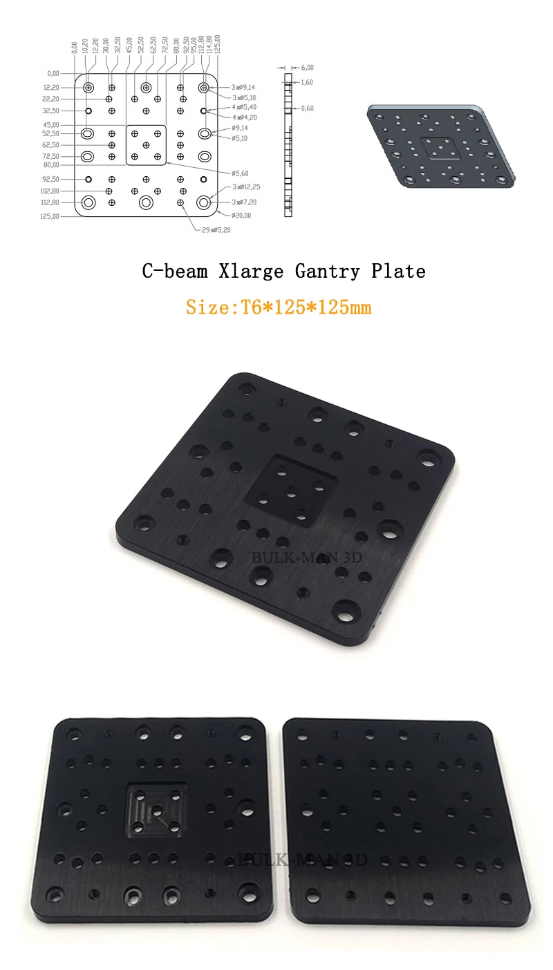 C-beam Xlarge Gantry Plate 00