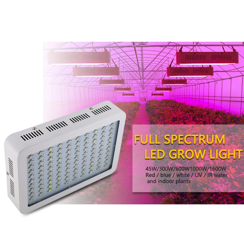 YOXLighting 600W 800W 1000W 1200W 1600W Double Chips LED Grow Light