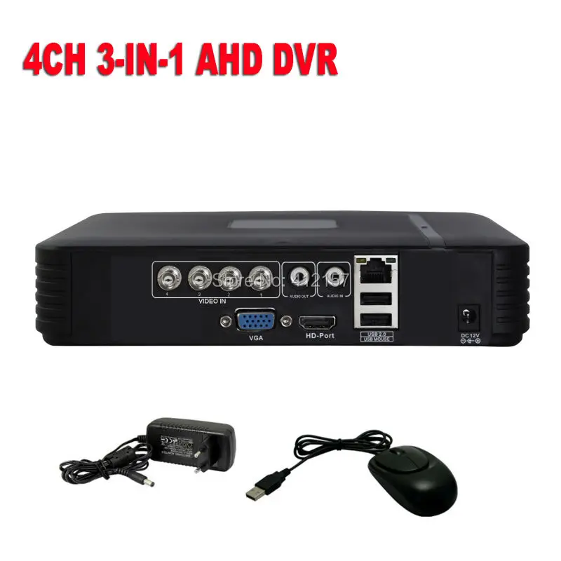 Безопасности CCTV 4CH полный D1 DVR H.264 в реальном времени Автономный сетевой мини видеорегистратор для систем видеонаблюдения цифровой видео Регистраторы