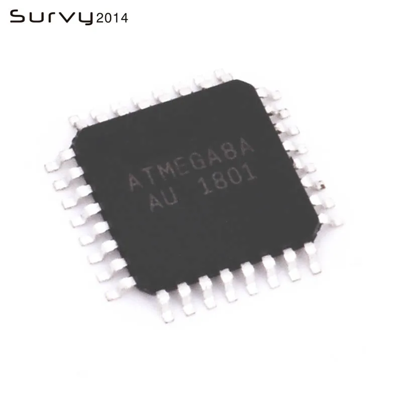2 Pcs ATMEGA8A-AU ATMEGA8 TQFP-32 microcontroller New