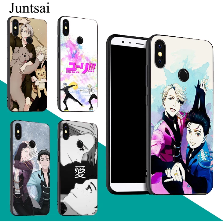 

Juntsai Yuri on ICE Katsuki Victor Nikiforov Case For Xiaomi Redmi Note 5 5A 7 4X 5Plus 6A 6 Pro S2 Mi 9 8 6X A2 Max 3 F1 Coque