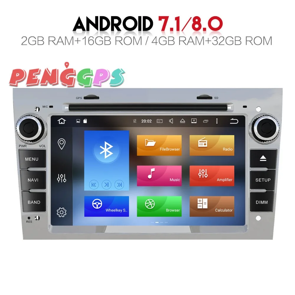 Flash Deal Android 8.0 Car Radio DVD Player GPS Navigation for Opel Astra H G J Antara VECTRA ZAFIRA Vauxhall Car Stereo Audio Multimedia 2