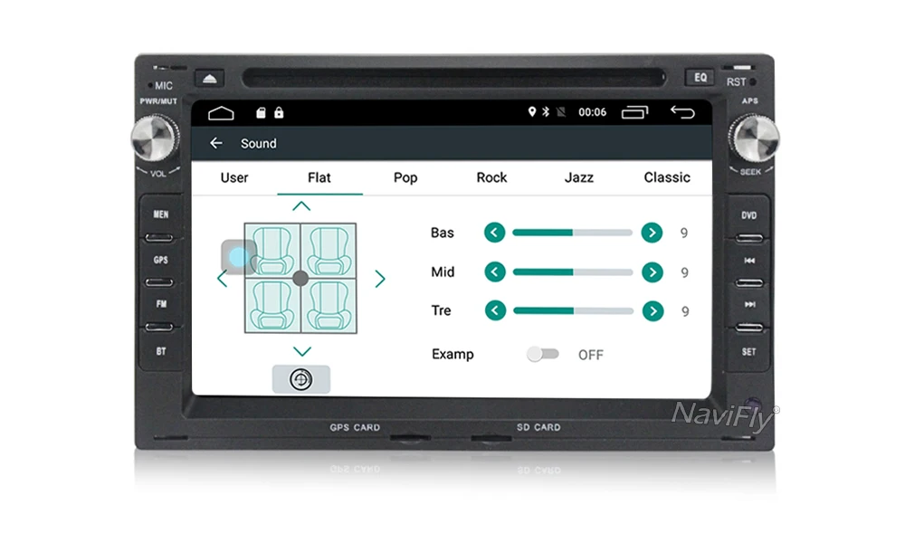 Discount NaviFly 7" Android 7.1 Car DVD player gps navigation for VW/Volkswagen/PASSAT/B5/MK5/GOLF/POLO/TRANSPORTER 2G RAM 2din 4G LTE 15