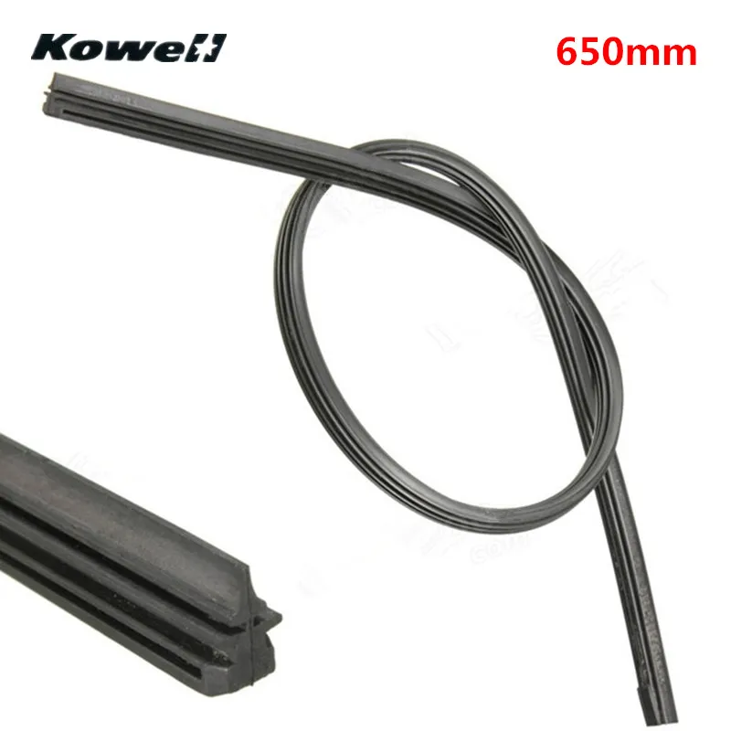 

Universal 650mm Frameless Rubber Wipers Parts Windshield Wiper Blades Refill Brushes for Car Silicone Janitors Windscreen Washer