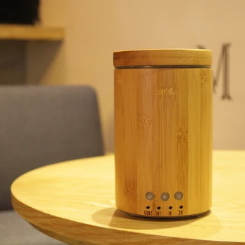 

VVPEC 150ml Real Bamboo Aromatherapy diffusers humidifiers Essential Oil Aroma Diffuser For Home Office