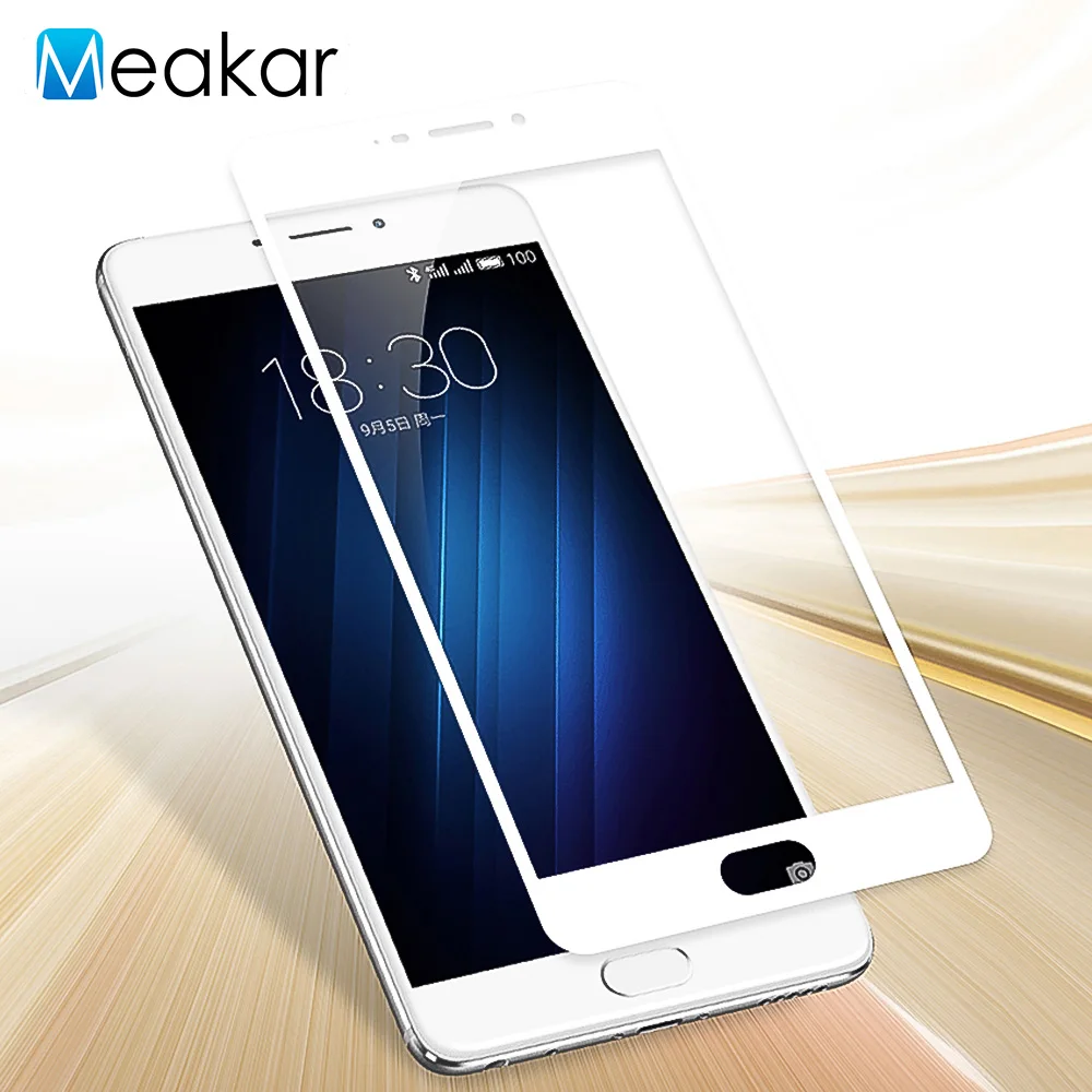 9H 2.5D полное покрытие 6 0 для Meizu M3 MAX закаленная Защитная стеклянная пленка экрана