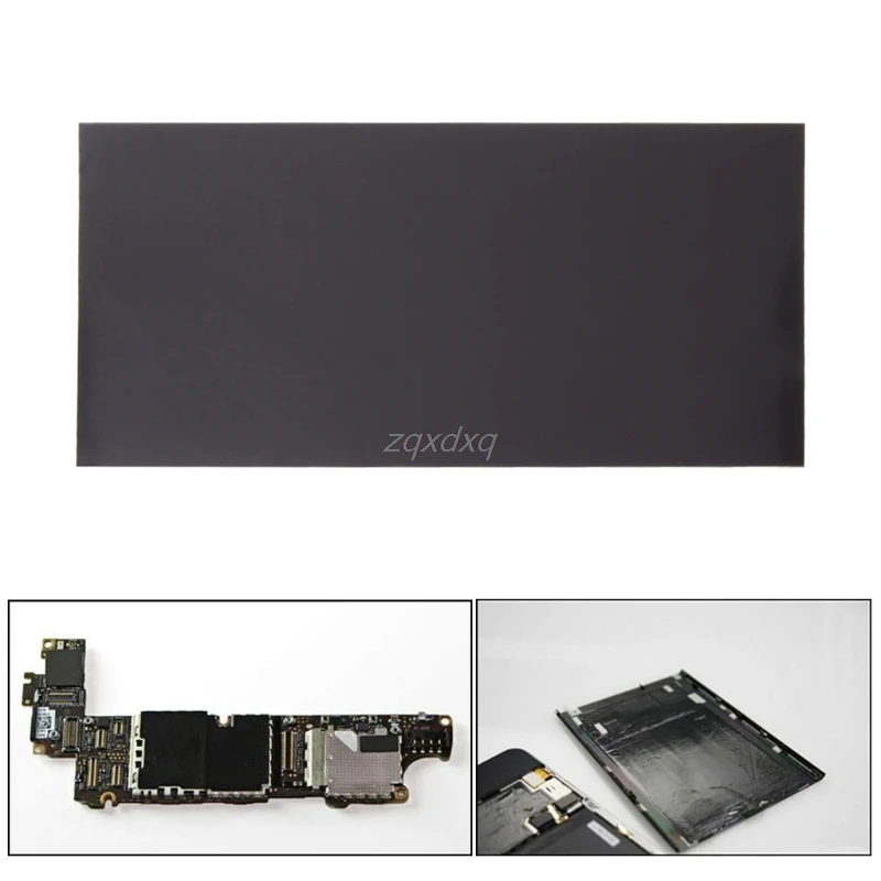 Black high conductivity Silicone Thermal Pad heatsink CPU Cooling pads synthetic graphite cooling film paste 100mm/200mm*100mm