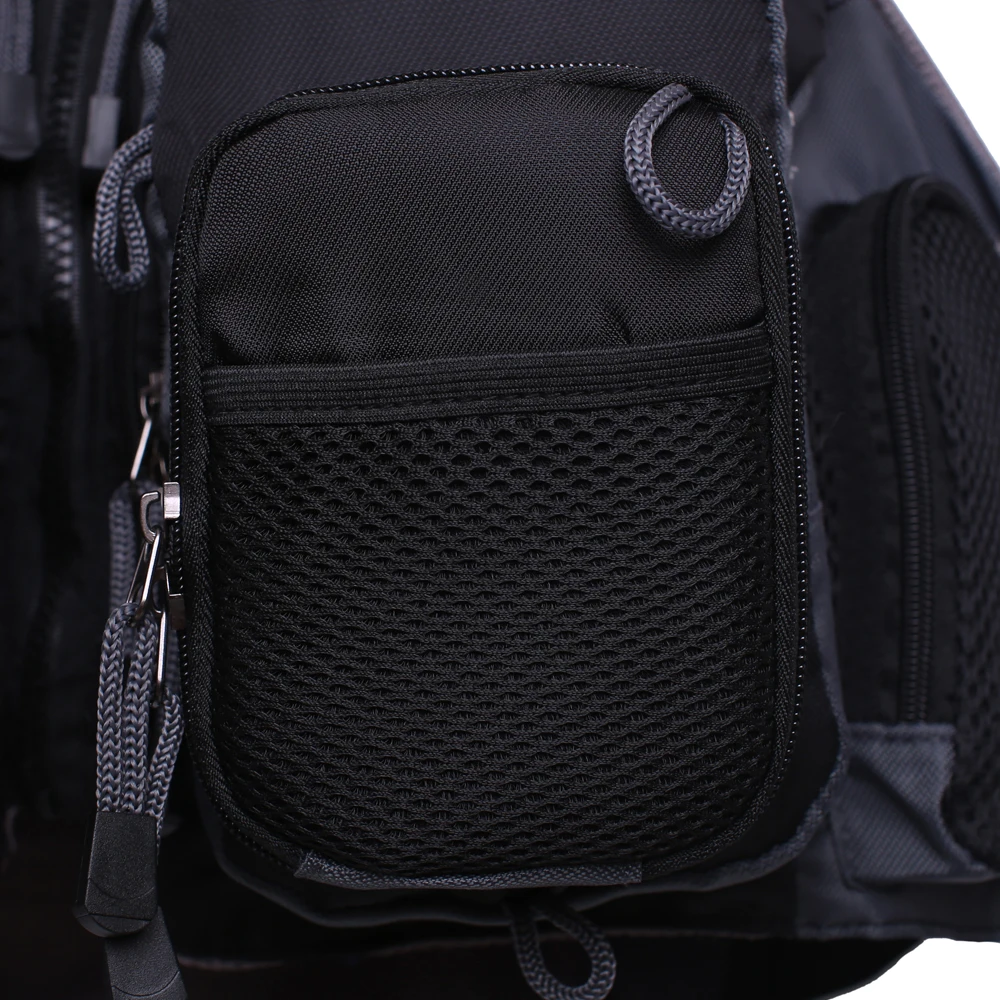 ao ar livre caça malha colete mutiple bolso