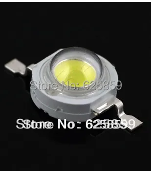 

100pcs 1w 3w High Power LED white 6500k warm white 3200k Emitter Light