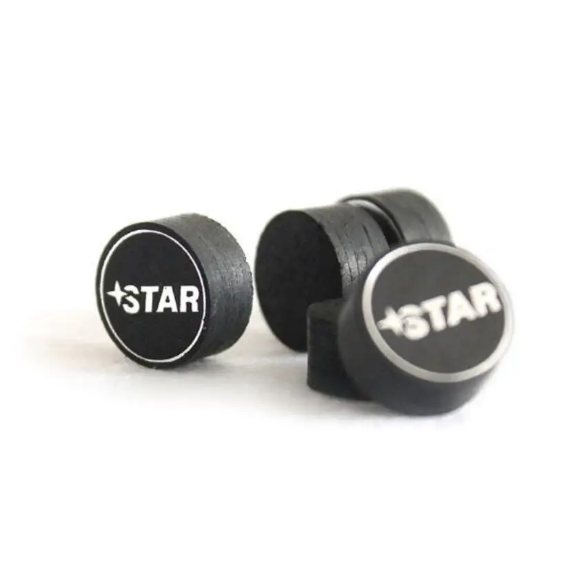 

STAR Pool Cue Tips 3 Pieces Billiard Accessories Pool Tips Professional Billiard Tips Stick Kit Tip 6 Layers of Genuine Leather