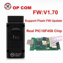 Herramienta de diagnóstico OpCom para Opel, mejor calidad, OP COM V1.59 1,65 1,70 con Chip PIC18F458, herramienta de diagnóstico de Bus Can
