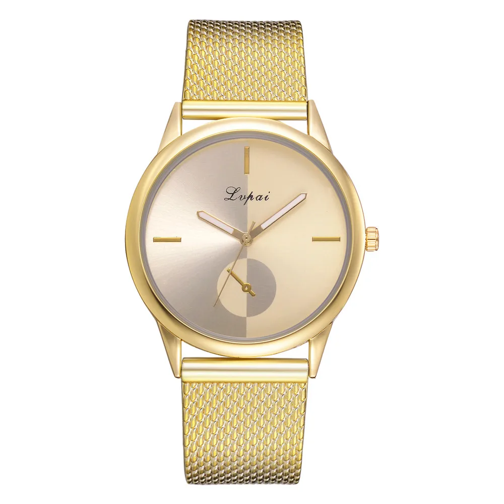 P755 Lvpai Women's Casual Quartz Silicone strap Band Watch Analog Wrist Watch