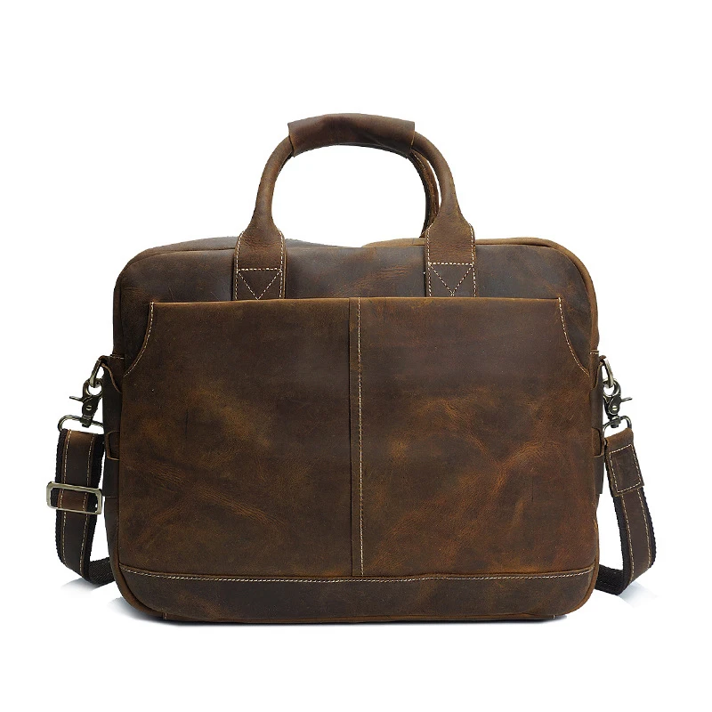 Buy Men's Genuine Leather Real Cowhide Handbag