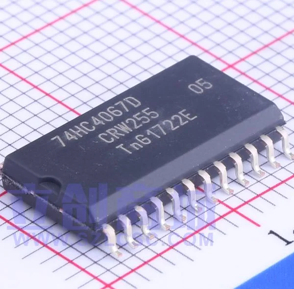 10 шт./лот новый оригинальный аналоговый мультиплексор 74HC4067D SOP 24|Органайзеры для
