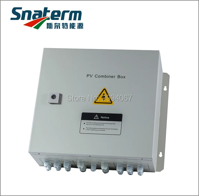 

10 String PV solar input array Photovoltaic Array Solar PV Combiner Box 2 PV solar output for off grid solar generator system