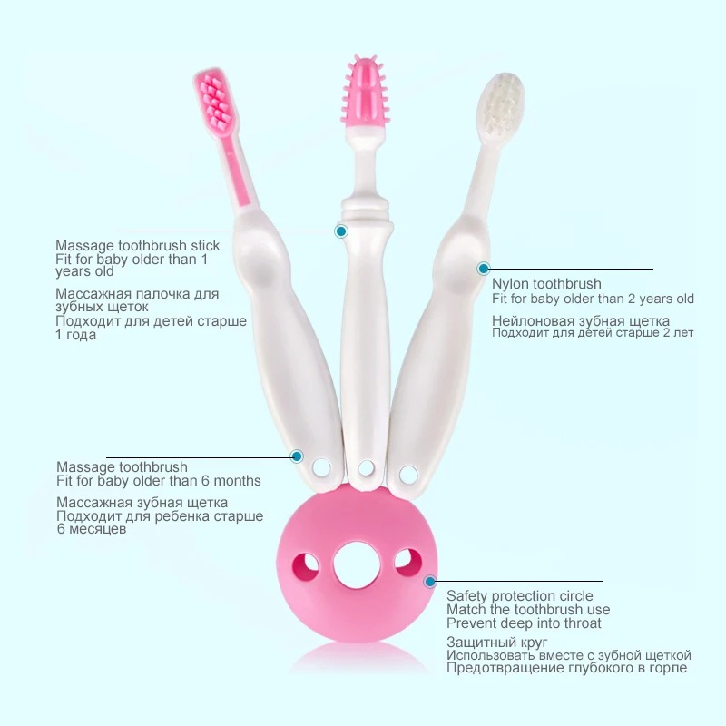 3pcs/set quality safety soft kids teething children toothbrush baby child tooth brush toothbrushes silicone teether newborn 3pcs/set quality safety soft kids teething children toothbrush baby child tooth brush toothbrushes silicone teether newborn