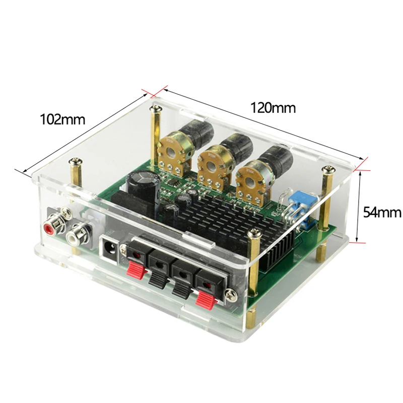 TPA3116D2 80 Вт* 2 стерео усилитель аудио Плата TPA3116 цифровой усилитель DIY звуковой предусилитель тон высокой мощности Стерео усилители