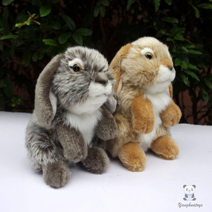 Simulation Rabbits Dolls Toy Plush Animals Hanging Ear Rabbit Toys