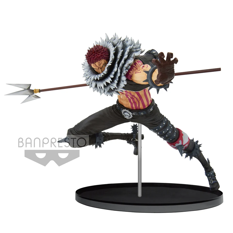 

Tronzo 22cm Banpresto Original One Piece BWFC 2018 Charlotte Katakuri PVC Action Figure Model Anime Katakuri Figurine Doll Toys