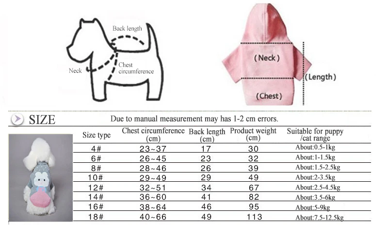 Warm Dog Sweater Autumn Winter Pet Clothes Puppy Outfit Clothing For Dog Kitten Cute Cat Sweater Coat (27)