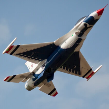 Freewing 90 мм RC струйный F-16 комплект Thunderbird