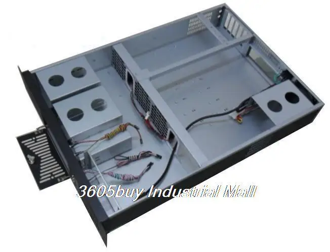 

2u industrial computer case 2u server computer case 7 hard drive 1 optical drive double plate 2u630