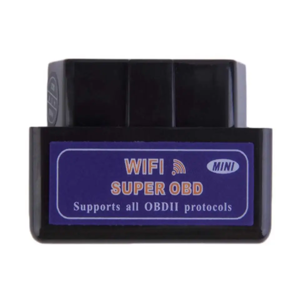 Mini ELM327 WiFi Car Diagnostic-Tool ELM 327 OBD2 code Reader Scanner For Android (1)