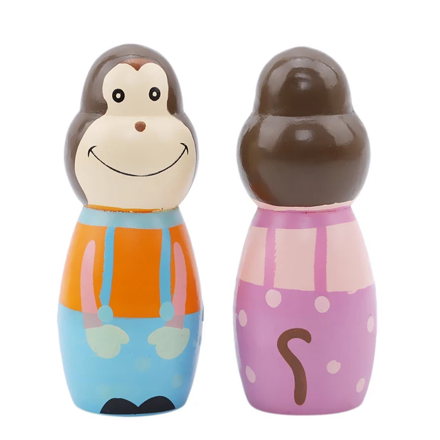 Best Price 2019 New Arrive Fun Cute Kids Baby Wooden Mini Bowling Sporting Houten Aap Bowling ball Game For Baby Sport Toy High Quality Best Price 2019 New Arrive Fun Cute Kids Baby Wooden Mini Bowling Sporting Houten Aap Bowling ball Game For Baby Sport Toy High Quality