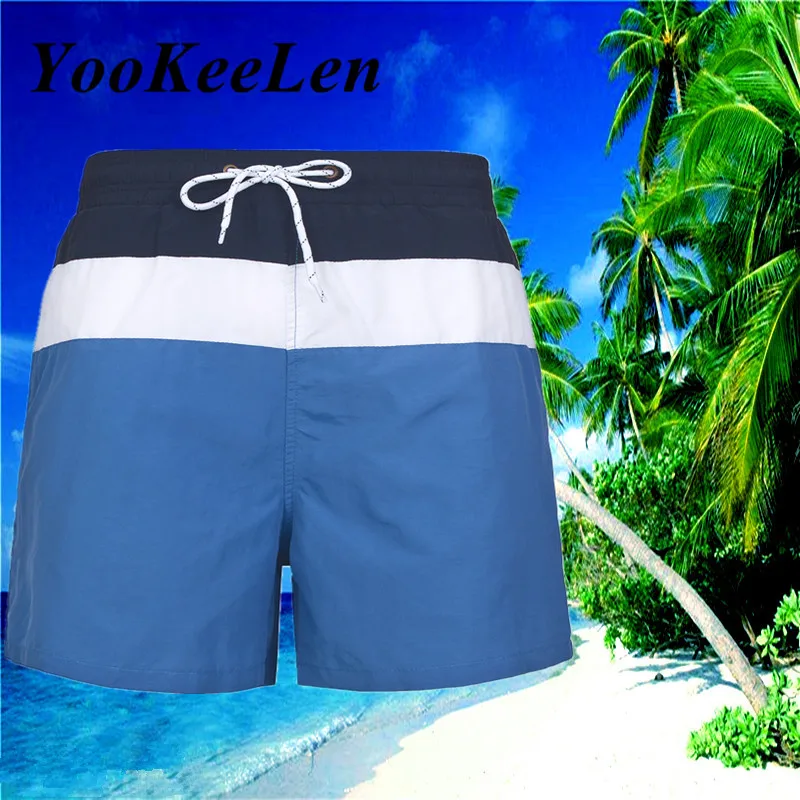 YooKeeLen летние шорты для плавания мужские Пляжные штаны Одежда для купания мужские быстросохнущие спортивные шорты для мужчин Y-102
