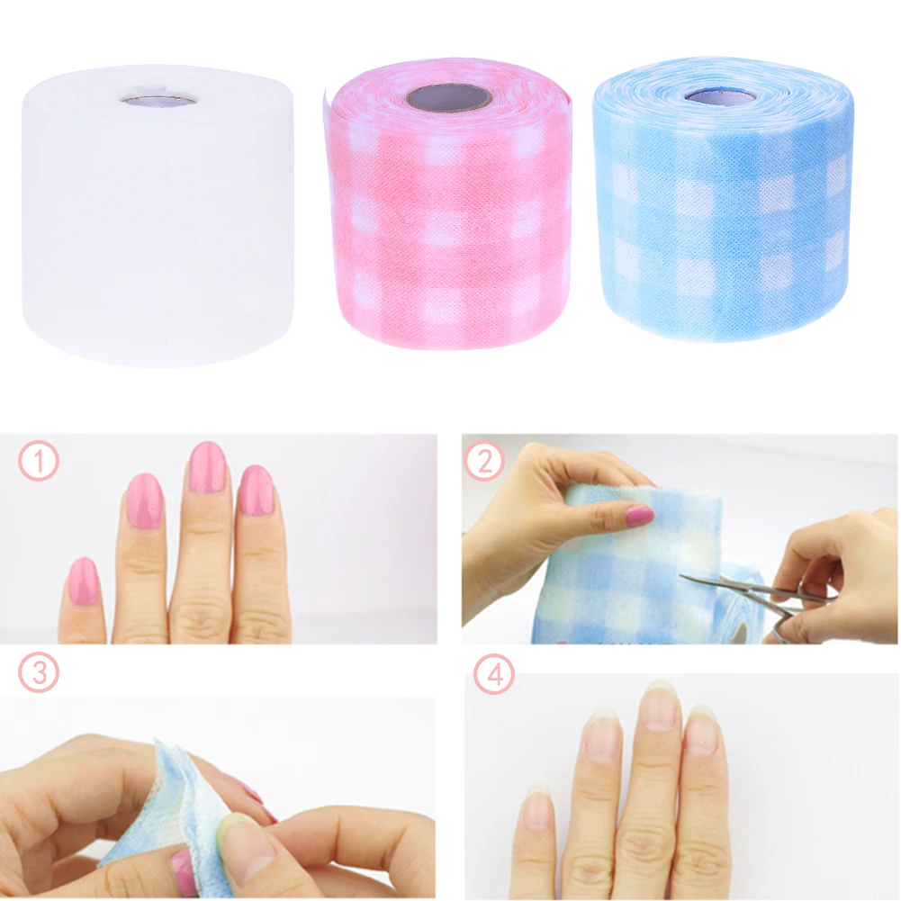 Buy 1 Roll 180x10cm Nails Pads Paper Nail Polish