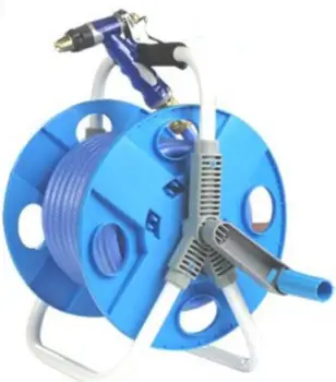

Portable Handy HOSE REEL Garden Hose Reels with water gun and water band
