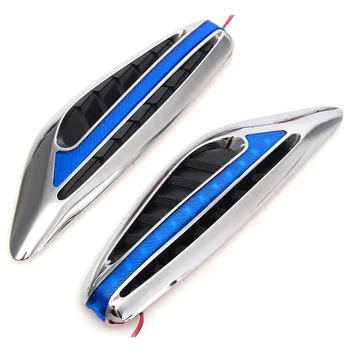 

1 pair LED embedded type car Steering Light blue