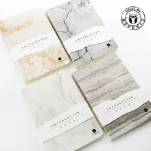 Японский Kawaii Канцелярские unforgotten 80 страниц A5 пустой страницы Мрамор Стиль Тетрадь журнал Сделай Сам личный дневник блокнот