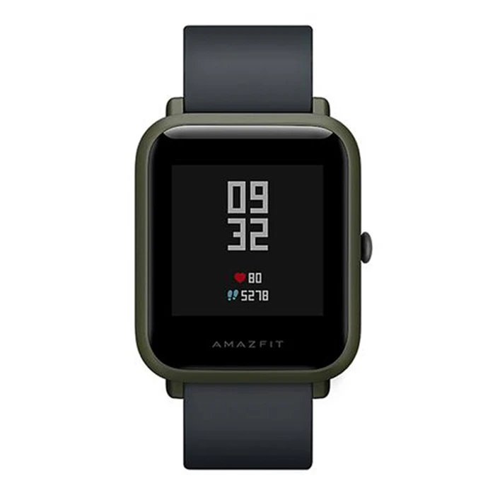 Huami AMAZFIT Bip/Bip Lite умные часы Bluetooth GPS умные часы монитор сердечного ритма спортивный трекер IP68 международная версия - Цвет: Deep green