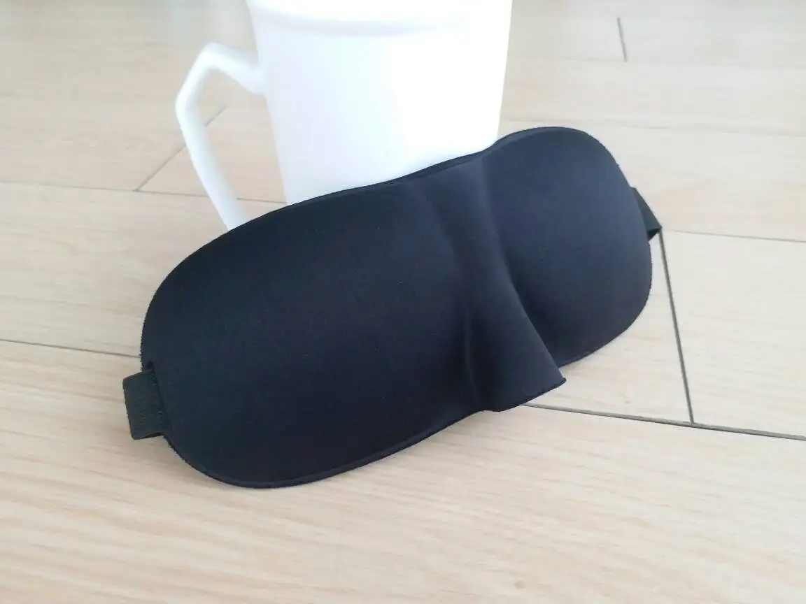 Comfortable Luxury Fashion Memory Foam Sleep Covers 3D Eye Mask With Ear Plugs